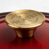 ProChef 26 cm Enameled Cast Iron Casserole Dish with Lid Round Slow Cooking Pot