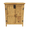 Wooden Outdoor Garden Cabinet Utility Storage Tools Shelf BoxShed Pent Roof Box