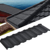 5pcs Galvanized Metal Asphalt Roof Tiles Sheds Garages Roofing Felt Shingles UK