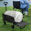 Heavy Duty Foldable Camping Outdoor Garden Trolley Cart Wagon Truck Wheelbarrow