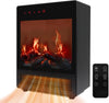 Electric Fireplace with Remote and Log Burning Flame Effect 1000/2000W