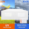 Heavy Duty 3x3M Gazebo Waterproof Garden Canopy Marquee Party Tent w/Sides-Cheap