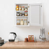 Bathroom Bedroom Cabinet Shelf Cupboard Storage Unit Free Standing Floor Wall