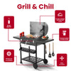 Outdoor XXL Smoker Barbecue Charcoal Portable BBQ Grill Home Garden