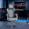 Ergonomic High Back Gaming Chair for Adults with Footrest, Lumbar Support, Grey
