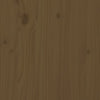 Vopese Bed Headboard Brown 95.5x4x100 Solid Wood Pine, Bed Backboard, Bed Z5Z0