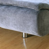 Grey 3 Seater Sofa Bed Recliner Couch Settee Double Sleeper Sofabed Free Pillows