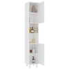 3 Piece Bathroom Furniture Set White Chipboard G0D8