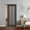 Internal Bi Folding Concertina Accordion Door PVC Sliding Divider Doors Bathroom
