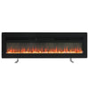 50" Large Fireplace Heater Electric Free Standing/Wall Mounted Insert Fire Place