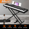 Mustar 88 Semi Weighted Keys Digital Piano Portable Keyboard Pedal Stand MIDI