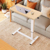 Over Bed Desk Hospital Medical Table On Wheels PC Laptop Mobility Aid Table