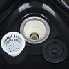 Hair Salon Back Wash Wall Mounted Black ABS Hairdressing Shampoo Basin Bowl