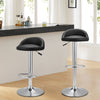 2 Pack Bar Stools Swivel Pub Chair Kitchen Dining Home Chairs Adjustable Height