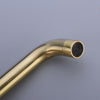 Bathroom Brass Concealed Basin Mixer Taps Sink Faucet Swivel Spout,Brushed Gold