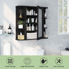 Bathroom Medicine Cabinet Wall Mounted Storage Cabinet w/ Mirror Door