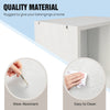 White Storage Cube 2-5 Shelf Bookcase Wooden Display Unit Organiser Furniture