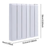 Wall Mounted Panel Heater Electric Radiator Aluminum Ceramic Space Heating