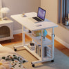 Height Adjustable Mobile Notebook Computer Desk Laptop Table Sofa Bed Tray Stand