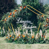 Wedding Round/Heart Arch Stand Backdrop Metal Frame Party Flower Balloons Rack