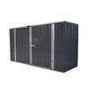 Panana Outdoor Garden Metal Storage Shed Bicycle Pent Tool Box House