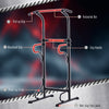 Steel Multi-Use Exercise Power Tower Station Adjustable Height w/ Grips 120kg