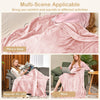 130 x 180 cm Electric Heated Blanket Soft Heating Blanket Throw 4 Heating Levels