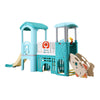 Kids Double Slide XL Castle Climber Toddler Slider Indoor Outdoor Playground Toy