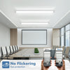 8X 5FT LED Strip Light Batten Tube Light Office Shop Garage Ceiling Lamps 6500K