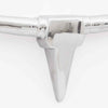 Wall Mounted Aluminium Bull’s Head Decoration Silver 96 cm vidaXL