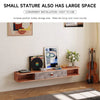 TV Cabinet TV Stand Unit Wall Mounted Floating Cupboard 3 Compartments Furniture