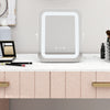 360° Rotateable Makeup Vanity Mirror 3 Color LED Lighted Mirror w/ Touch Screen