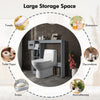 Over The Toilet Storage Cabinet Multifunctional Storage Rack w/Adjustable Shelve