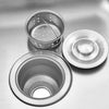 Undermount/Inset Kitchen Sink w/ Drainer Fittings Single/Double Bowl Campervan