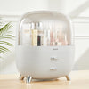 Large Makeup Organiser Cosmetic 2 Drawers Storage Box Perfume Lipsticks Display