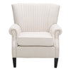 Single Sofa Occasional Leisure Chair Wide Backrest for LivingRoom Bedroom Office