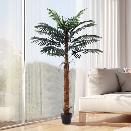 150CM Artificial Palm Tree in Pot Realistic Fake Plant Outdoor Garden Home Decor