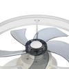 LED Ceiling Fan Light Dimmable Chandelier Cloud Shaped Fan Lamp for Kids Bedroom