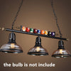 Vintage Pool Billiard Snooker Table Light Pendant Lights Lamp Bar Chandelier