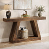 55-Inch Farmhouse Console Table, Wood Entrance Table for Hallway,Living Room