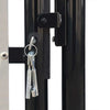 Black Double Door Fence Gate 300 x 200 cm