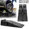 Heavy Duty 5Ton Home Low Rise Wide Car Lift Ramps Van Workshop Garage Anti-Slip