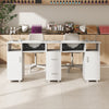 Manicure Nail Art Table Salon Beauty Station Technician Workstation Storage Desk
