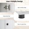 Tall Bathroom Cabinet Freestanding Storage Cabinet Organizer W/ Adjustable Shelf