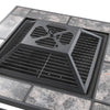 Outdoor Firepit Fire Bowl BBQ Grill Garden Table Stove Patio Barbecue Brazier