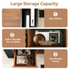 Modern Coffee Table with Drawer Storage Shelf Wooden Table Living Room Furniture
