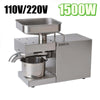 Auto Oil Press Machine Stainless Steel Cold Hot Oil Extraction Expeller Presser