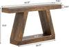 55-Inch Farmhouse Console Table, Wood Entrance Table for Hallway,Living Room