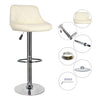 Bar Stools × 2 Padded Seat Faux Leather Swivel Home Kitchen Breakfast Muti Types