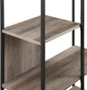 Tall Bookcase Shelf Storage Shelving Units Free Standing Open Wood Bookshelf